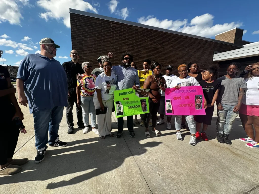 Racine Wisconsin Damian Mason Rally