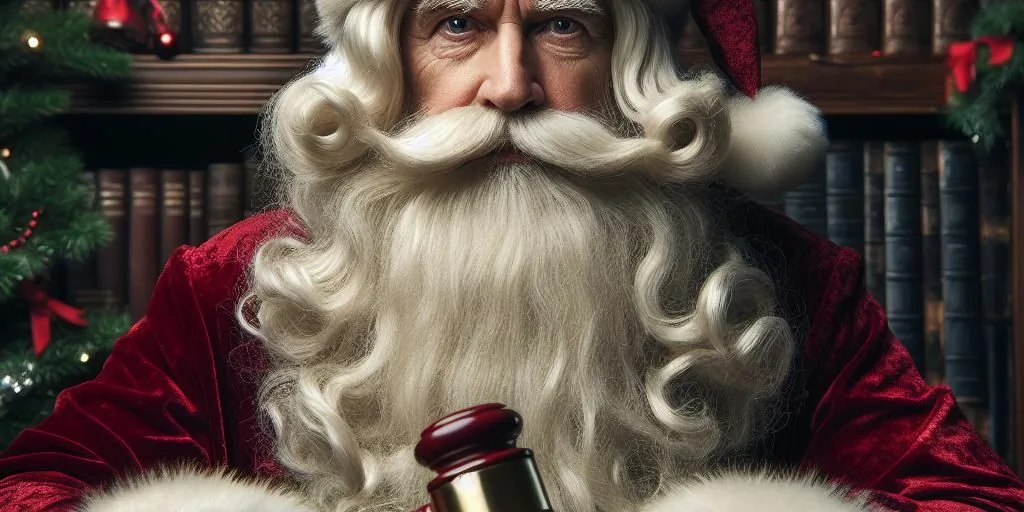 Santa sabe si has sido malo o bueno